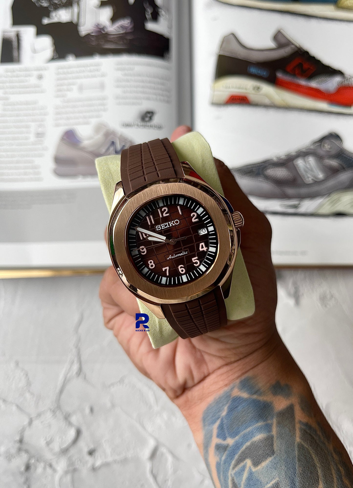 SeikoMods PP Aquanaut 'Choco Dial'