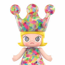 Pop Mart. Mega Royal Molly 'Huang Yuxing Bubbles' 400%