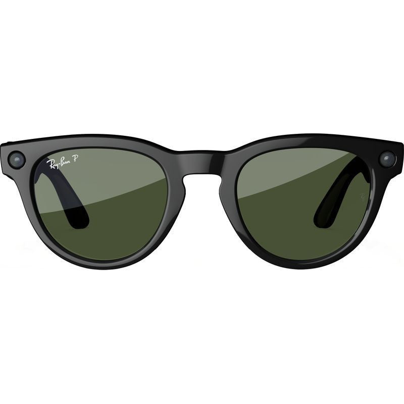 Rayban Headliner RW4009f Shiny Black Frame Green Lens