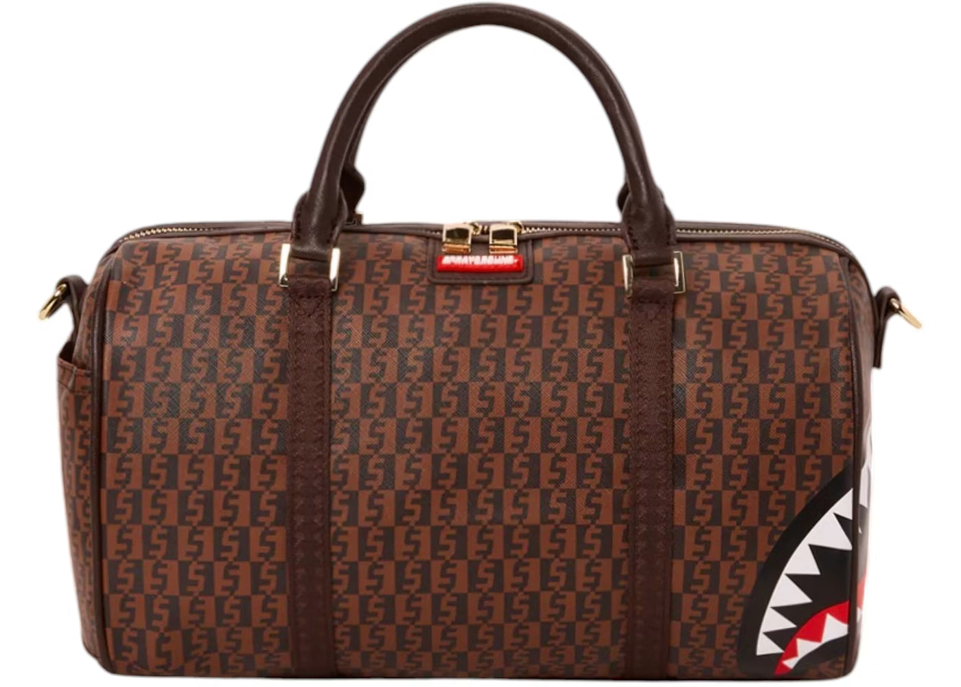 Sprayground Cashin Checks Mini Duffle
