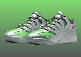 Nike KD 18 “EYBL” metallic silver