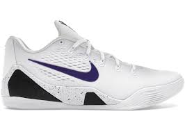 kobe 9 white court purple