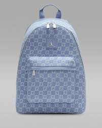 Jordan Monogram denim backpack