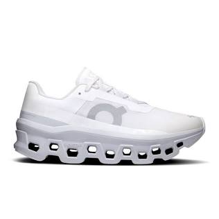 On Cloudmonster White / Glacier