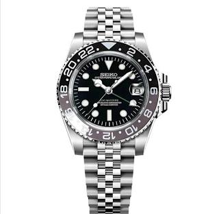 Seikomods GMT II Master Brucewayne 40mm
