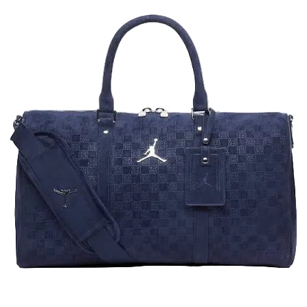 Air Jordan Suede Monogram Duffel Midnight Navy