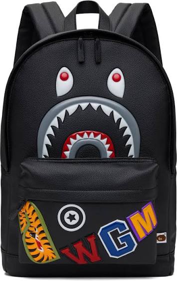 A bathing Ape (BAPE) Shark Day Pack