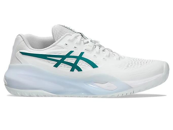 Asics Gel Resolution X White Pitch Green
