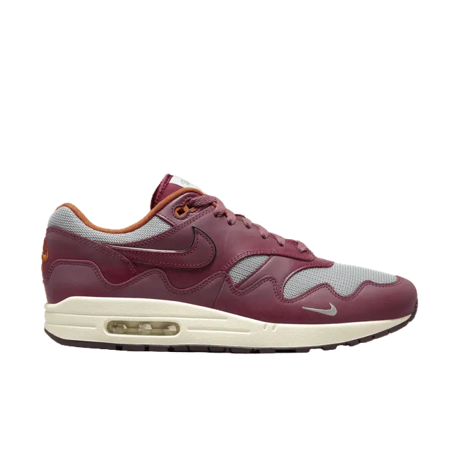 Nike Air Max 1 Patta Waves Rush Maroon