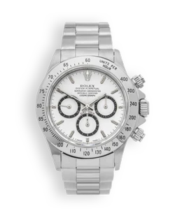 seikomods daytona stainless steel white dial