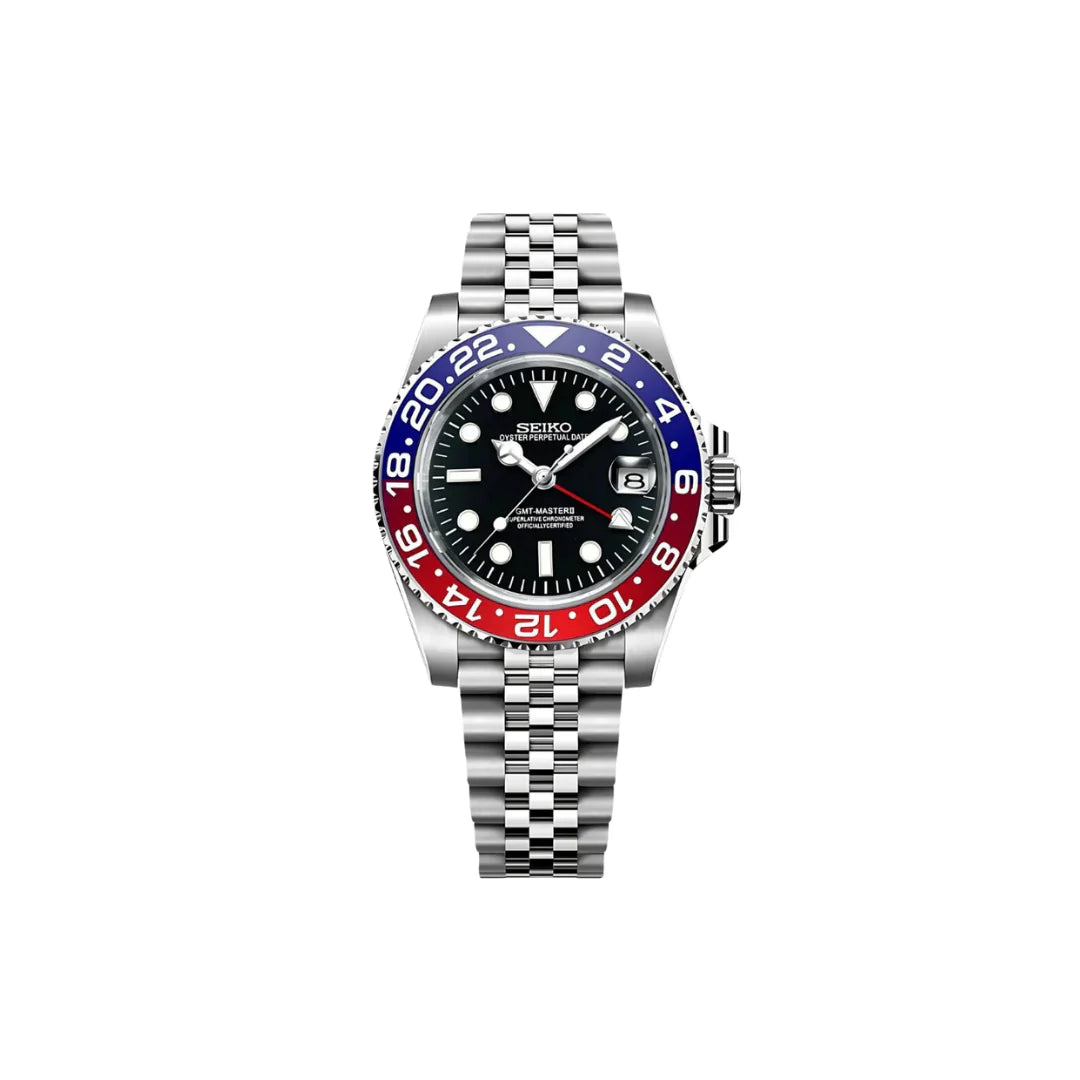 seikomods gmt jubilee pepsi