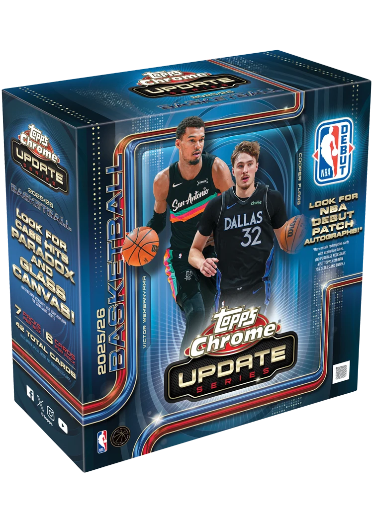 Tops chrome Update Series Basketball 2025/26