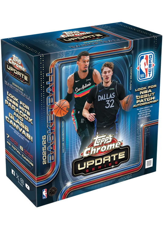 Tops chrome Update Series Basketball 2025/26