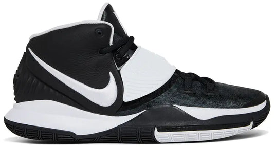 kyrie 6 tb 'black white'
