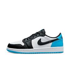 Air Jordan 1 Low OG 'Black Powder Blue' UNC 2022