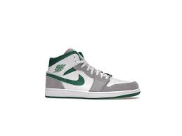 Air Jordan 1 Mid SE ' Grey Green'11M
