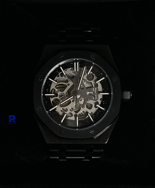 SeikoMods AP Royal Oak 'Black Skeleton'