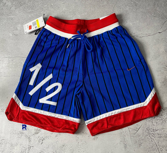 Nike Lil' Penny Mens Premium Basketball Shorts 'Game Royal Metallic Copper'