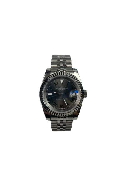 Seikomods Datejust Stainless Wimbledon Dial Fluted Bezel 36mm