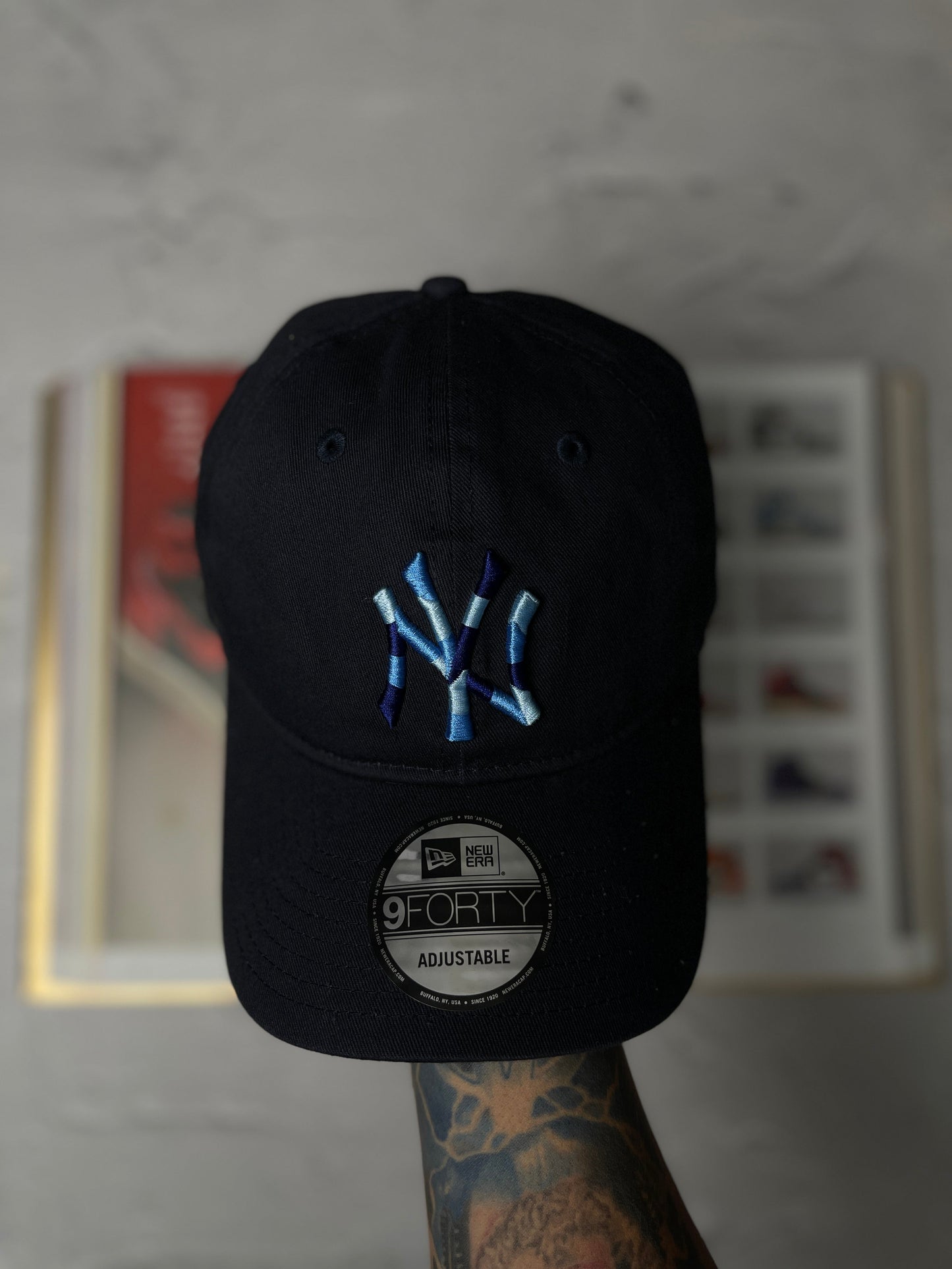 NE MLB CAPS 9FORTY BUFFALO LOGO BLACK