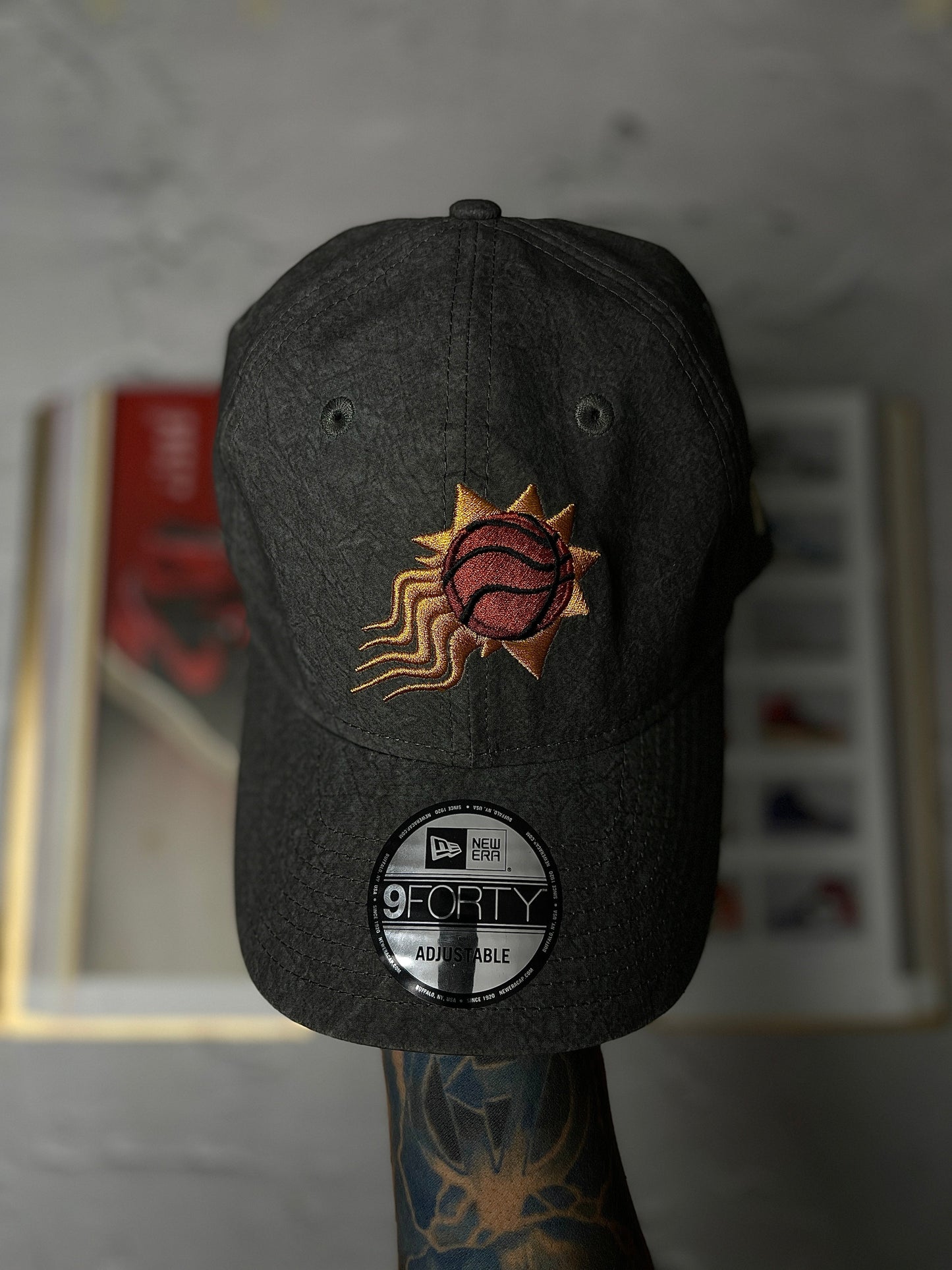 NE CAP NBA PHOENIX SUN LOGO 9FORTY FANTASY