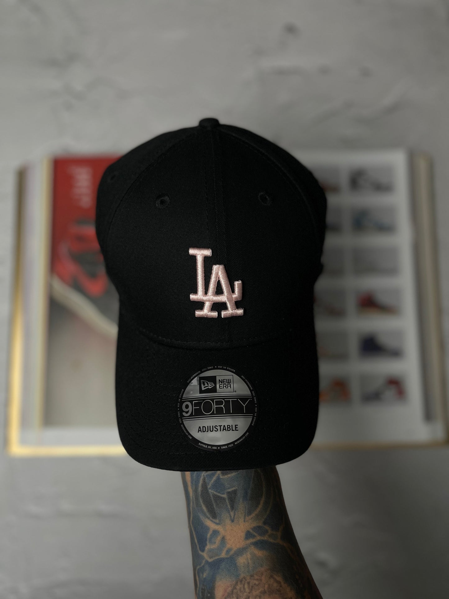 NE CAP LA LOGO PINK 9FORTY