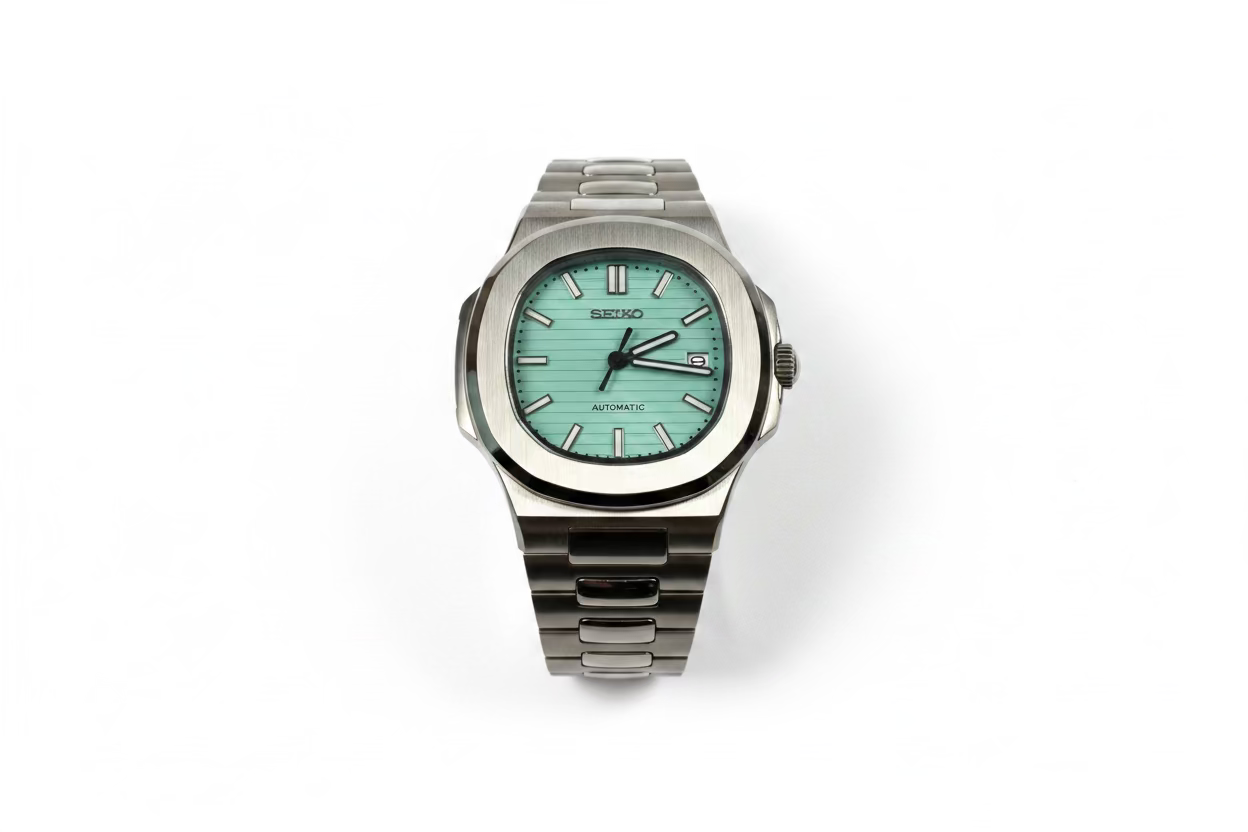 Seikomods Tiffany Blue 41mm