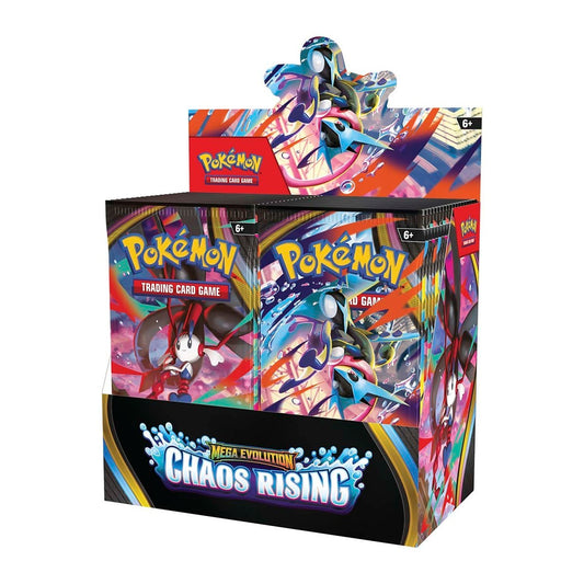 Mega Evolution Chaos Rising Booster Display Box