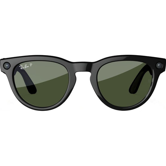 Rayban Headliner RW4009f Shiny Black Frame Green Lens