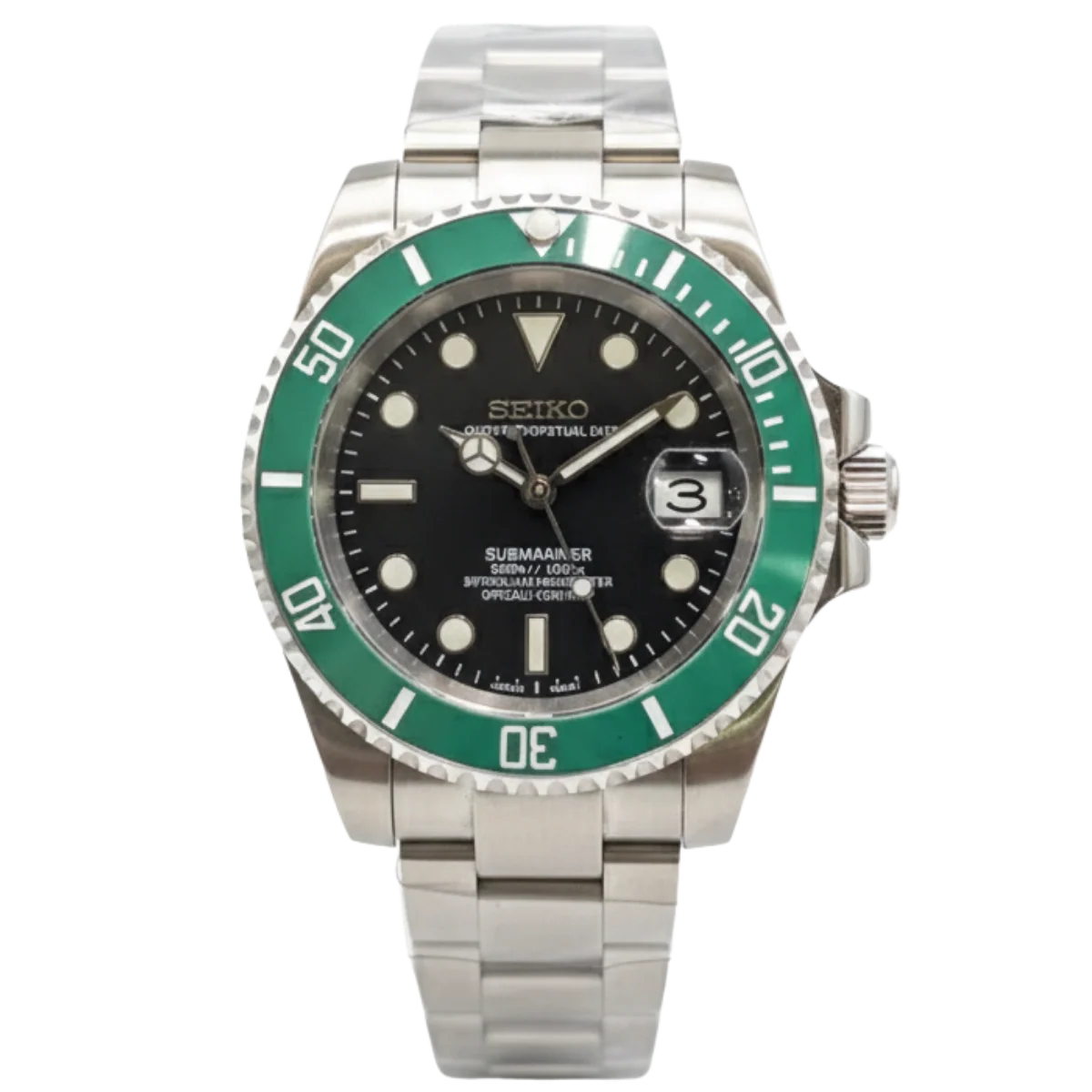 Seikomod Submariner Starbucks 40mm