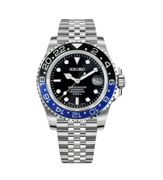 Seiko Mods GMT Master II 'Batgirl'