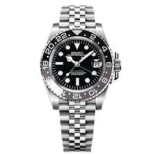 Seiko Mods GMT Master II ' Bruce Wayne' Jubilee