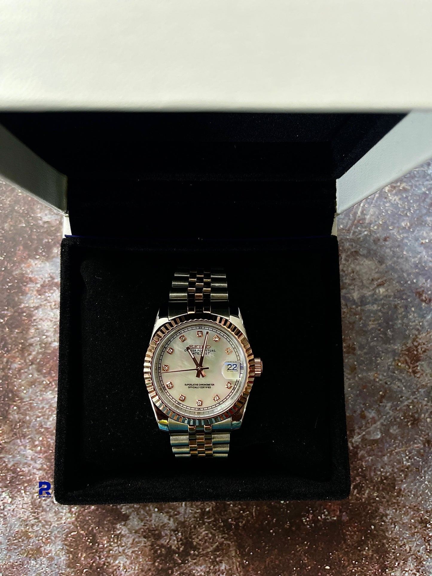 Seikomods Twotone Mother of Pearl