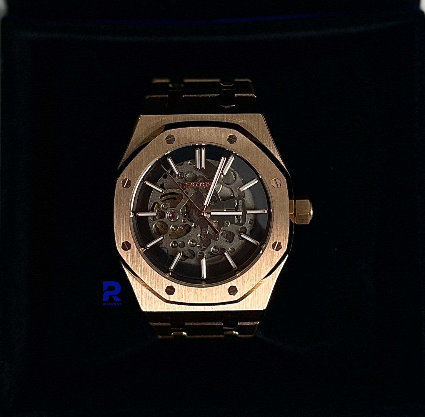 SeikoMods AP Rose Gold Skeleton