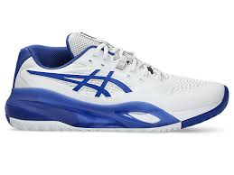 asics GEL-RESOLUTION X WHITE/DARK COBALT