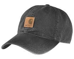 Carhartt Men's Canvas Cap, Carhartt dark gray, One Size