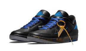 jordan 2 retro low sp off-white black blue