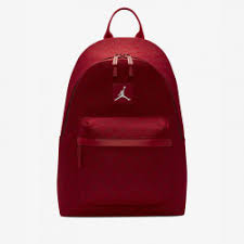 Jordan Monogram red backpack