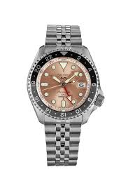 seiko 5 sports gmt salmon dial asia limited ssk043k1