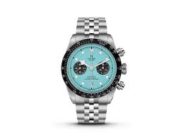 seikomods Tudor Black Bay Chrono Flamingo Blue