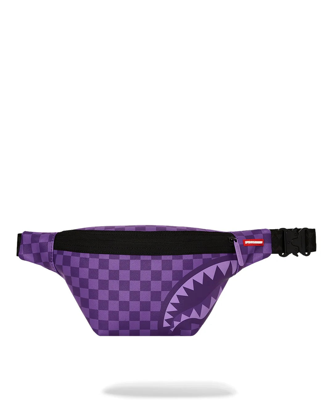 Sprayground Purple Shark "Sharks in Paris" Savvy Crossbody Bag