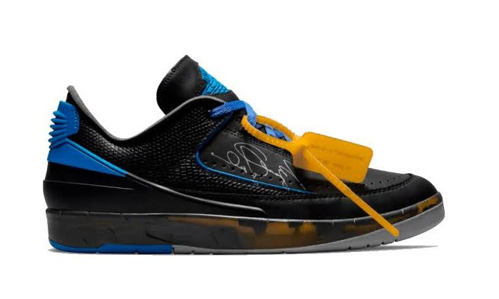 Jordan 2 Retro Low SP Off-White Black Blue
