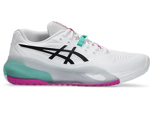 Asics Gel Resolution X White / Aurora Green