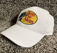 Bass Pro Shops Hat Embroidered Logo Fishing Hunting Trucker Cap WHITE NEW!