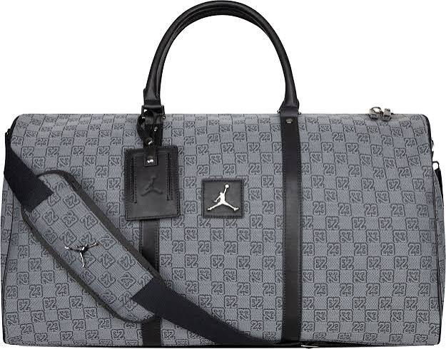 Air Jordan Monogram Duffle Bag Dark Smoke Grey
