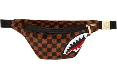 Sprayground Furrr Sharks in Paris Savvy Crossbody
