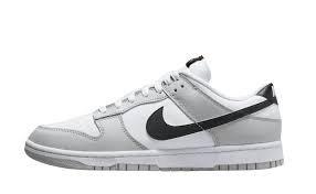 nike dunk low lottery grey