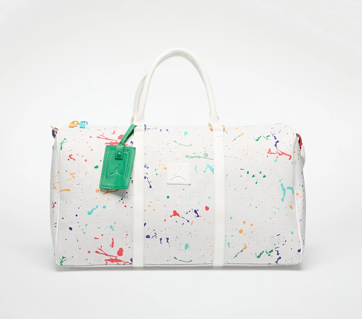 Jordan Monogram Paint Splatter Duffle Bag