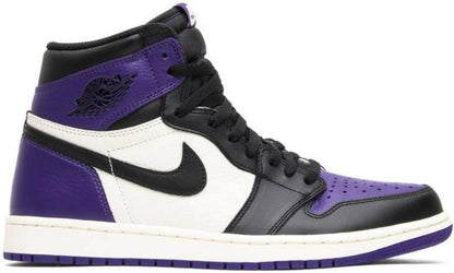jordan 1 retro high court purple white
