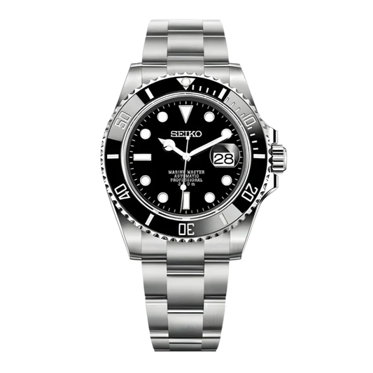 SeikoMods Submariner 'Black Dial'